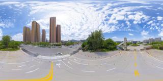 徐州工业职业技术学院_航拍大门 拷贝_1